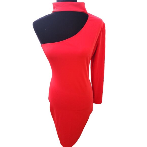 Luxury Designer Runway Evening Cocktail Party Prom Glamour Sexy Gown Dress - Picture 9 of 16